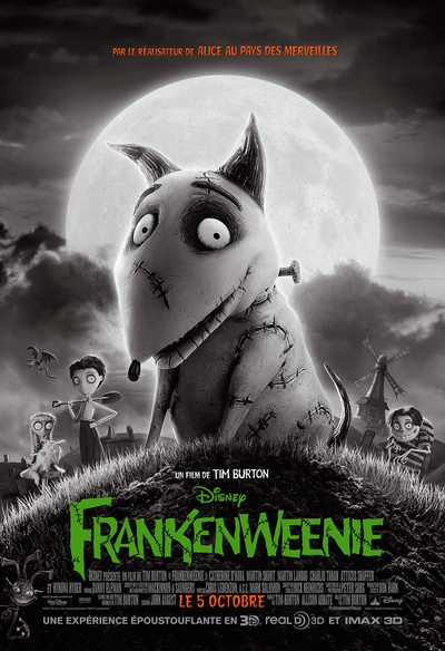 Affiche du film Frankenweenie