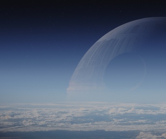 Une scène du film Rogue One: A Star Wars Story