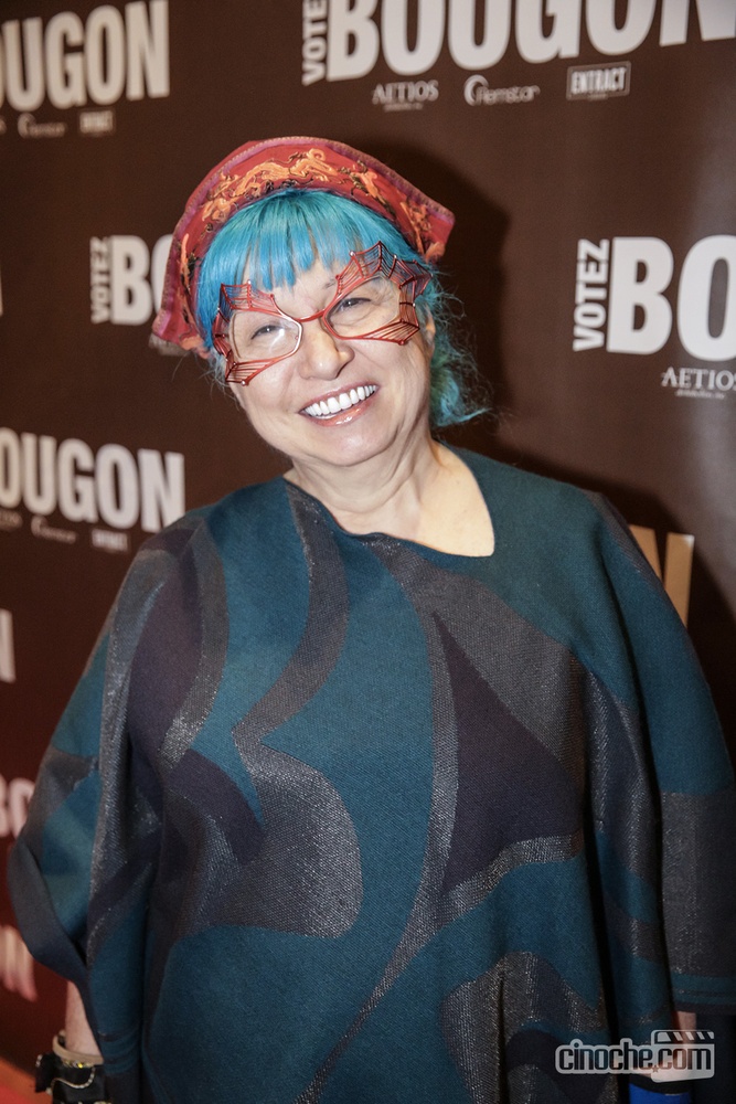 Sur le tapis rouge du film Votez Bougon