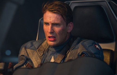 Chris Evans dans le film Captain America: The First Avenger