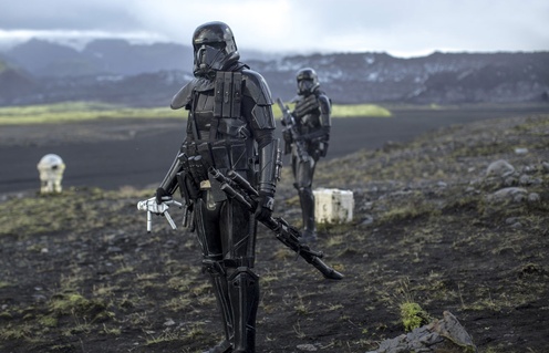 Une scène du film Rogue One : Une histoire de Star Wars