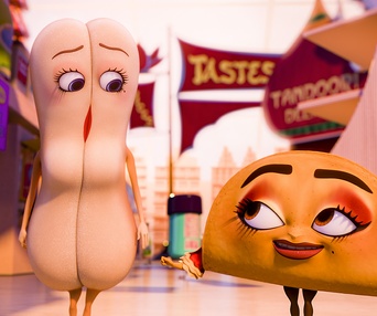 Une scène du film Sausage Party