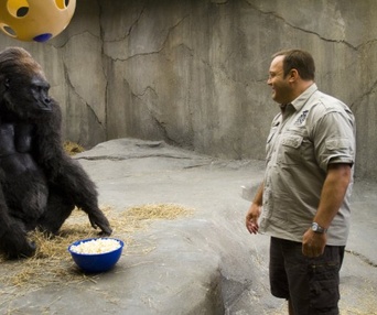 Une scène du film Zookeeper