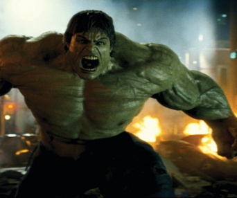 Scène du film The Incredible Hulk