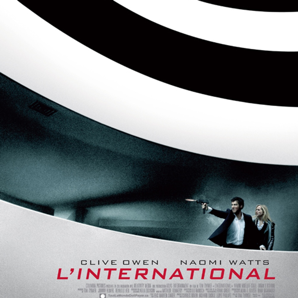 Galerie - Affiche en français du suspense L'international