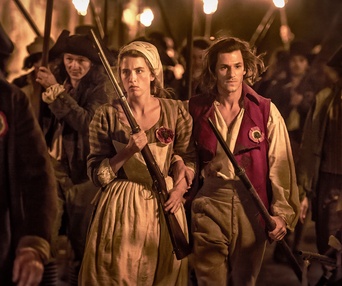 Une scène du film Un peuple et son roi