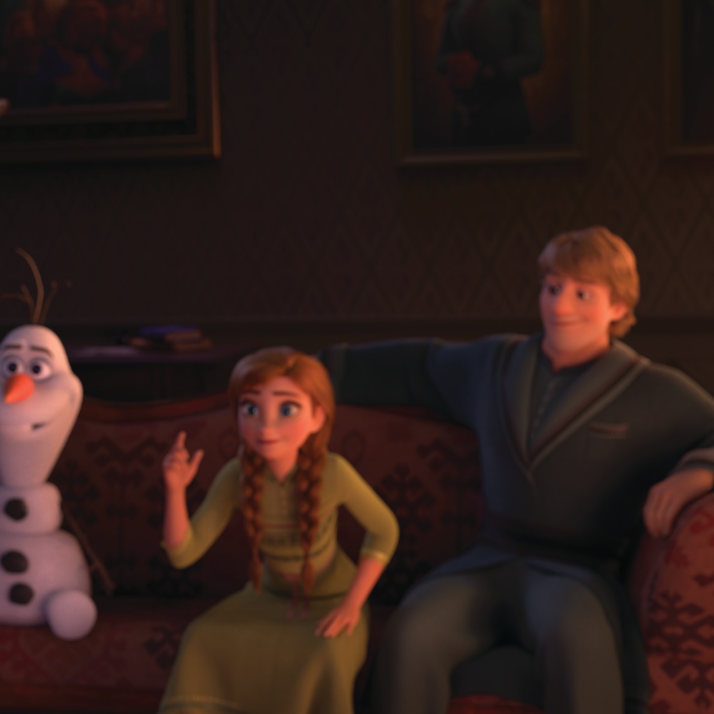 Une scène du film Frozen 2
