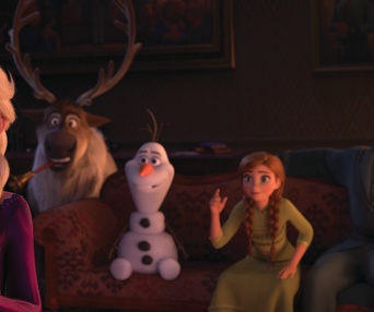 Une scène du film Frozen 2