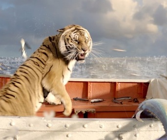 Une scène du film Life of Pi