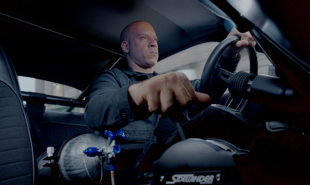 Une scène du film The Fate of the Furious