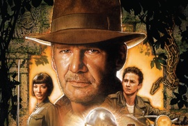 Affiche du film Indiana Jones et le royaume du crâne de cristal