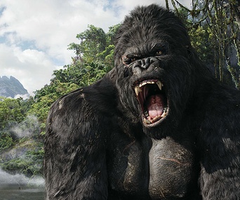 Scène du film King Kong
