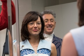 Une scène du film Battle of the Sexes
