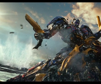 Une scène du film Transformers: The Last Knight