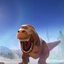 Une scène du film The Good Dinosaur