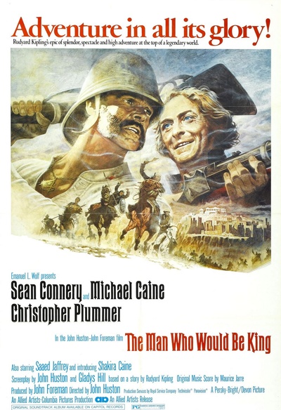 Affiche du film The Man Who Would Be King