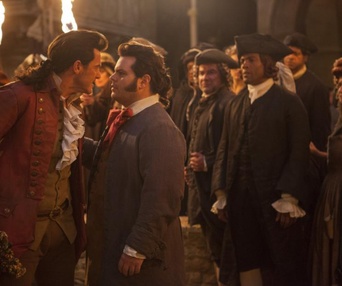 Une scène du film Beauty and the Beast