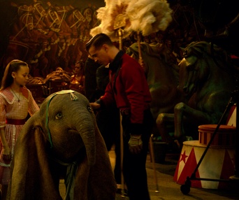 Une scène du film Dumbo