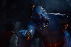 Une scène du film Aladdin