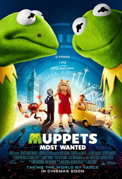 Affiche du film Muppets Most Wanted