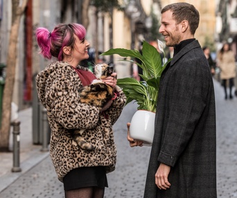Une scène du film Love at First Kiss