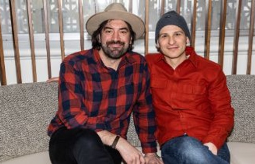 Les maîtres d'oeuvre de Coco ferme, le scénariste et producteur Dominic James et le réalisateur Sébastien Gagné