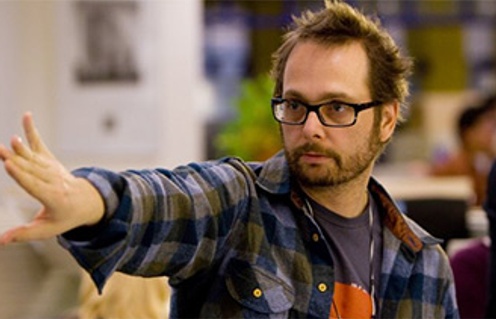 Robert Schwentke sur le plateau de Red