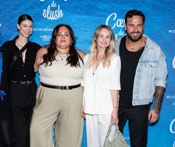 Images de la première du film Coeur de slush