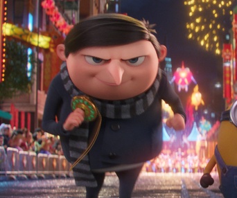 Une scène du film Minions: The Rise of Gru
