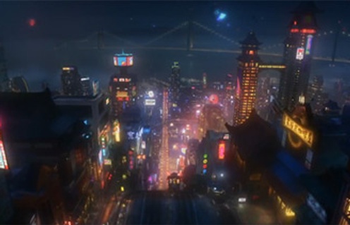 Extrait de la vidéo promotionnelle de Big Hero 6