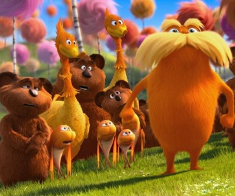 Une scène du film The Lorax