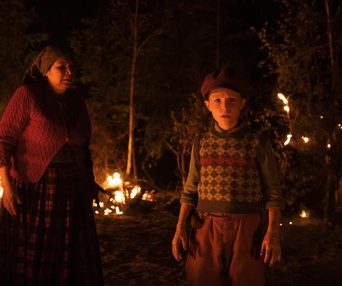 Une scène du film Jules au pays d'Asha
