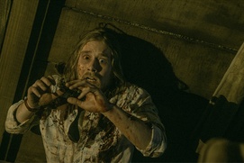 Une scène du film Evil Dead