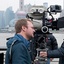 Joseph Gordon-Levitt et Rian Johnson sur la plateau de Looper