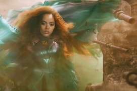Une scène du film Black Adam