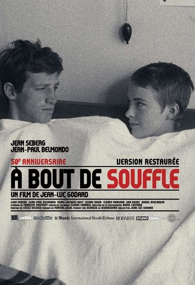 Affiche du film À bout de souffle
