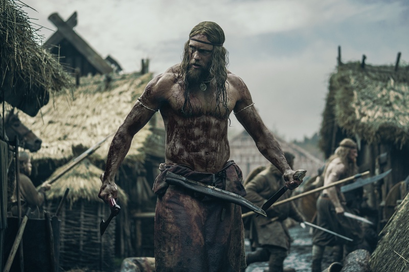 Une scène du film The Northman