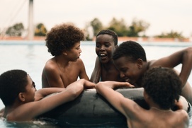 Une scène du film Petit pays