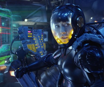 Une scène du film  Pacific Rim