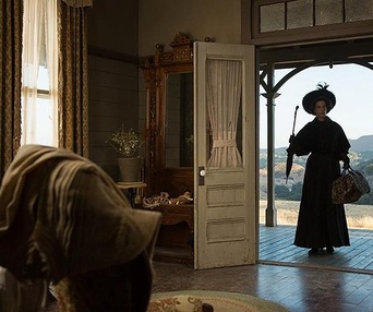 Une scène du film Saving Mr. Banks