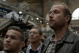 Une scène du film Gare du Nord