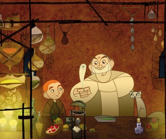 Une scène du film The Secret of Kells