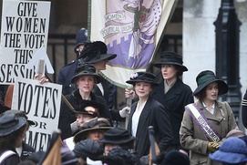 Une scène du film Suffragette Une scène du film Suffragette