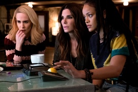 Une scène du film Ocean's 8 Une scène du film Ocean's 8