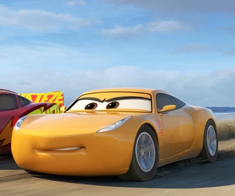 Une scène du film Cars 3