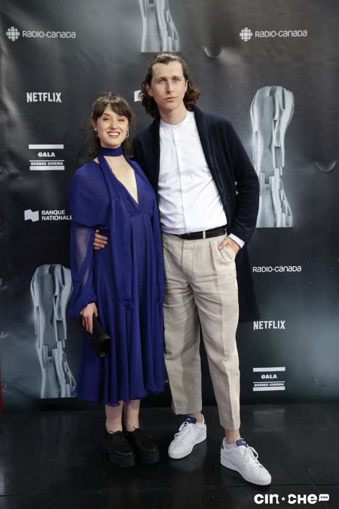 Sur le tapis rouge du Gala Québec Cinéma 2019