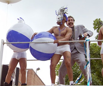 Scène du film Borat