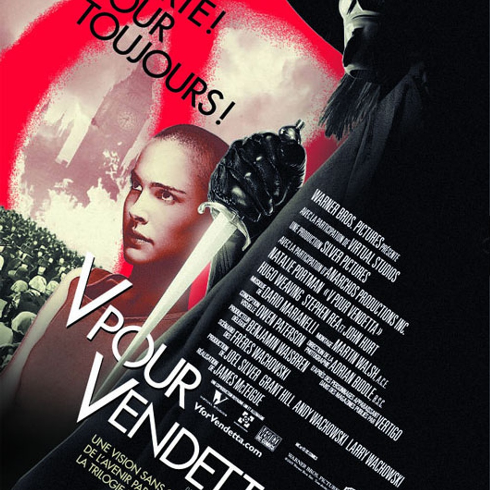 Galerie - Affiche en français de V pour Vendetta