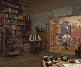 Une scène du film The French Dispatch