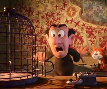 Une scène du film Smurfs: The Lost Village